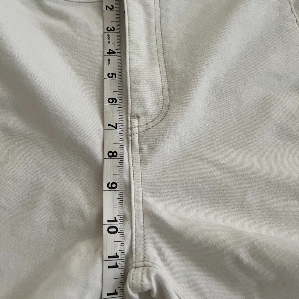 Free People Women's Jeans White Wide Leg Size 28 White Denim - Picture 6 of 8